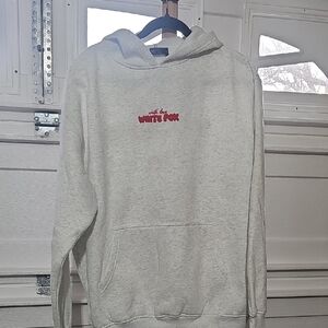 White Fox Boutique Heather Gray Hoodie